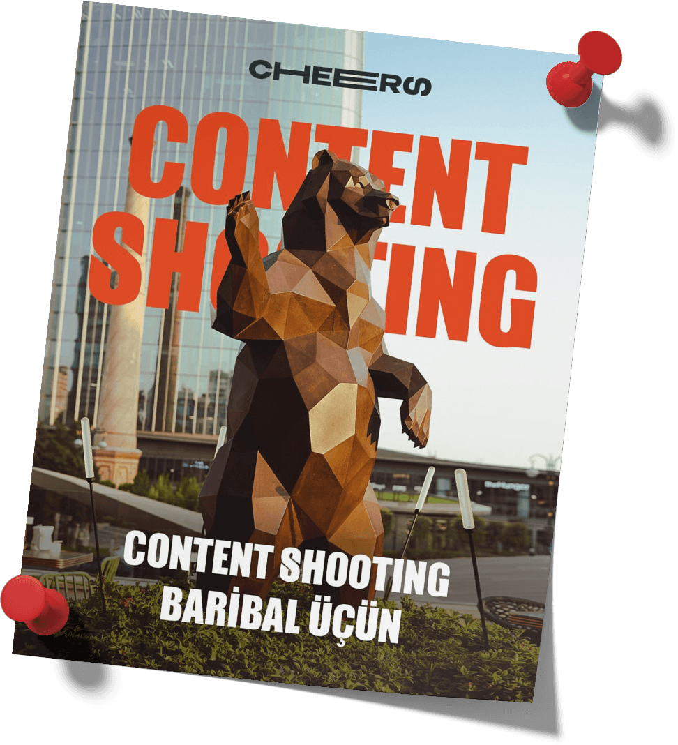 Content shooting poster
